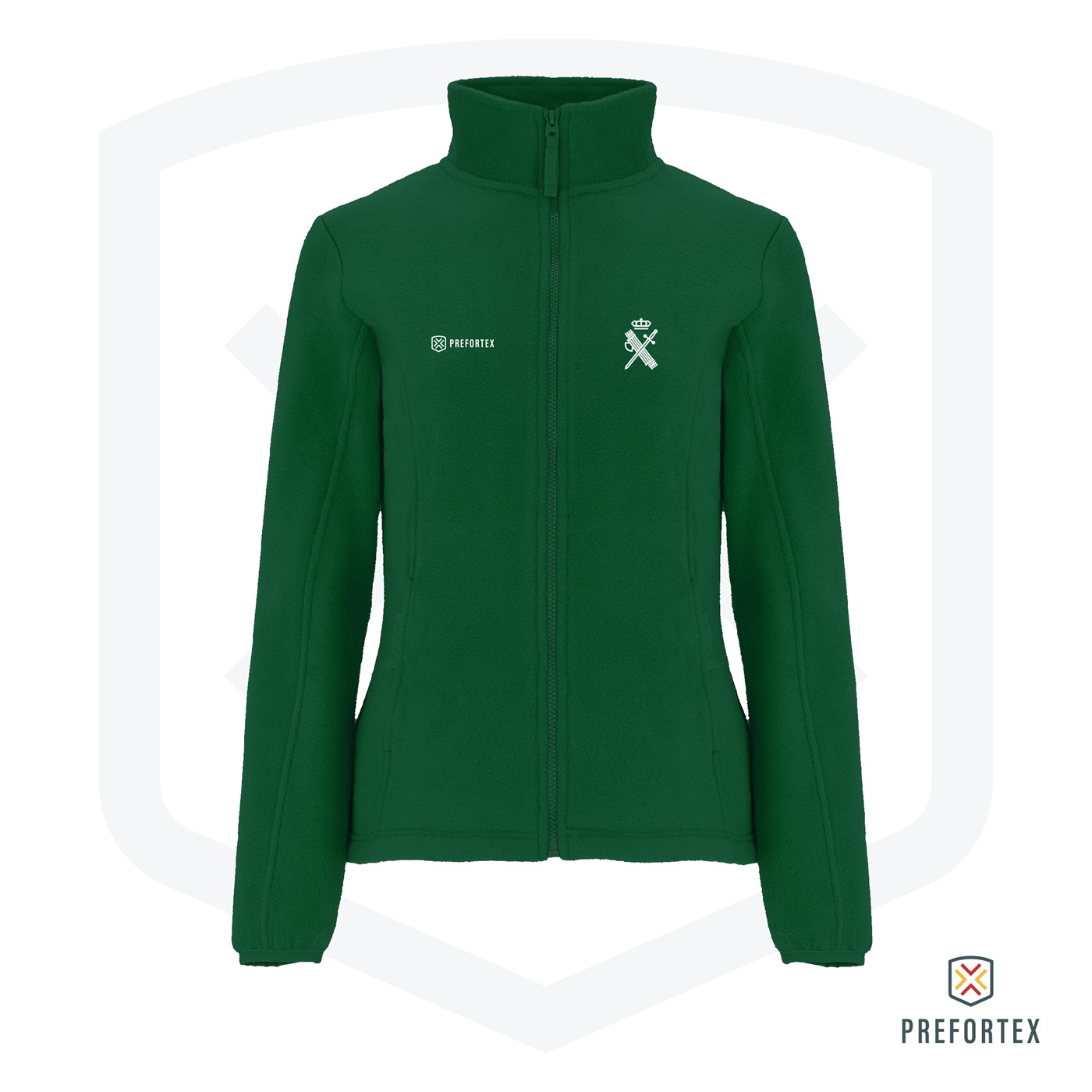 Sudadera polar verde Guardia Civil mujer