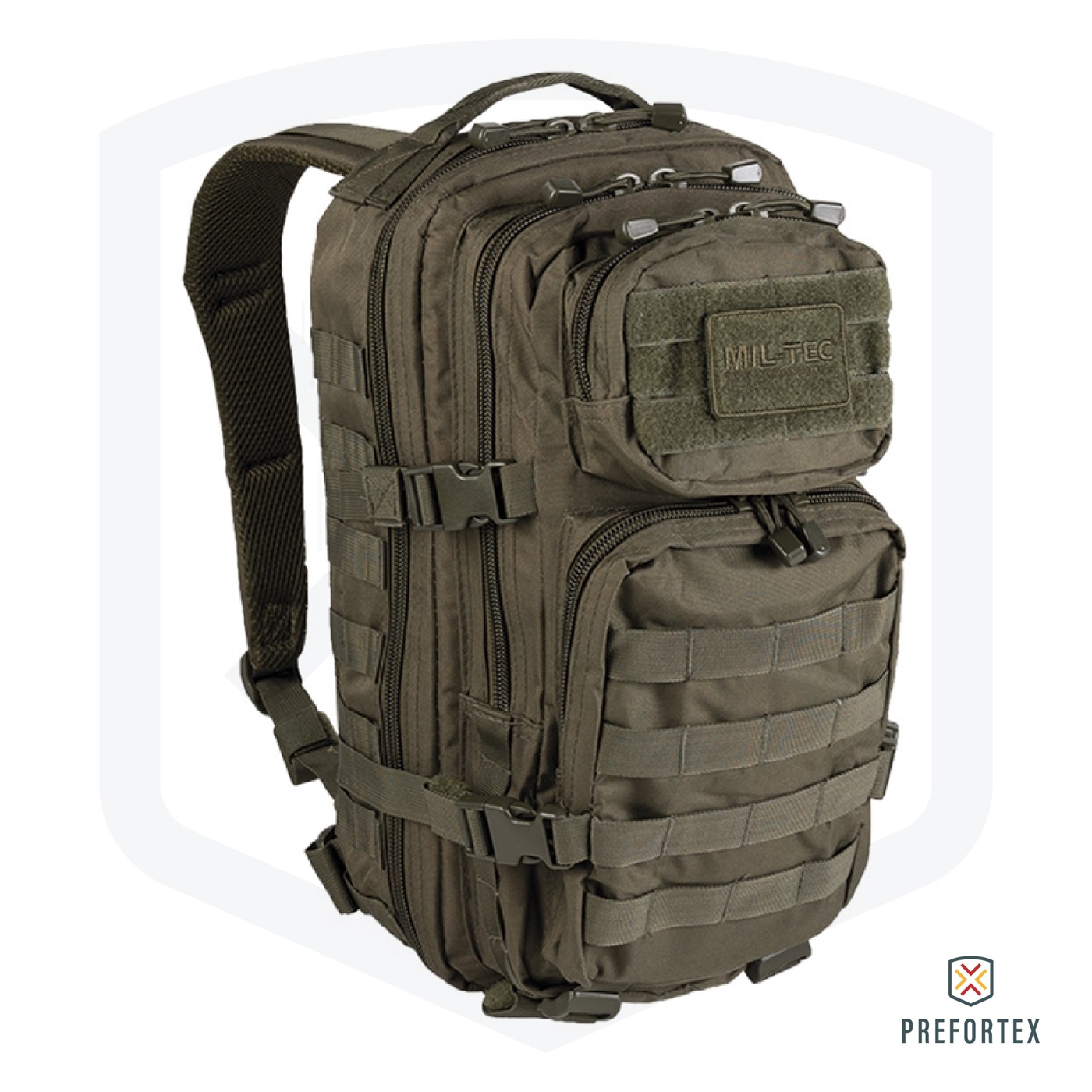 Mochila tactica Assault de Mil Tec 20L Prefortex