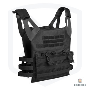 CHALECO PORTAPLACAS MIL-TEC GEN II NEGRO