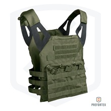 CHALECO PORTAPLACAS MIL-TEC GEN II VERDE OLIVA