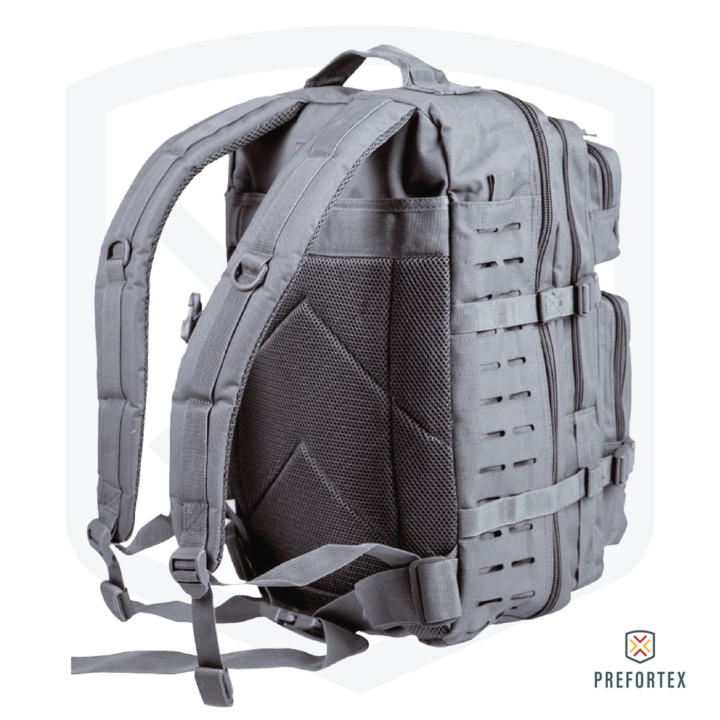 MOCHILA TÁCTICA ASSAULT 36 L MIL-TEC GRIS