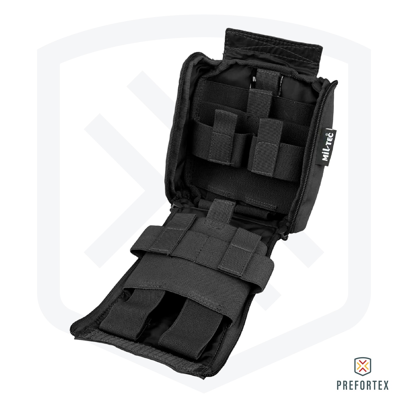 BOLSA IFAK LASER CUT MILTEC NEGRO