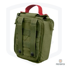 BOLSA IFAK LASER CUT MILTEC VERDE OLIVA