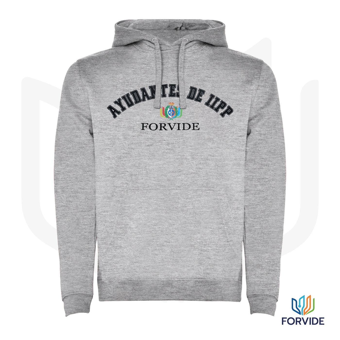 SUDADERA HOMBRE FORVIDE - GRIS
