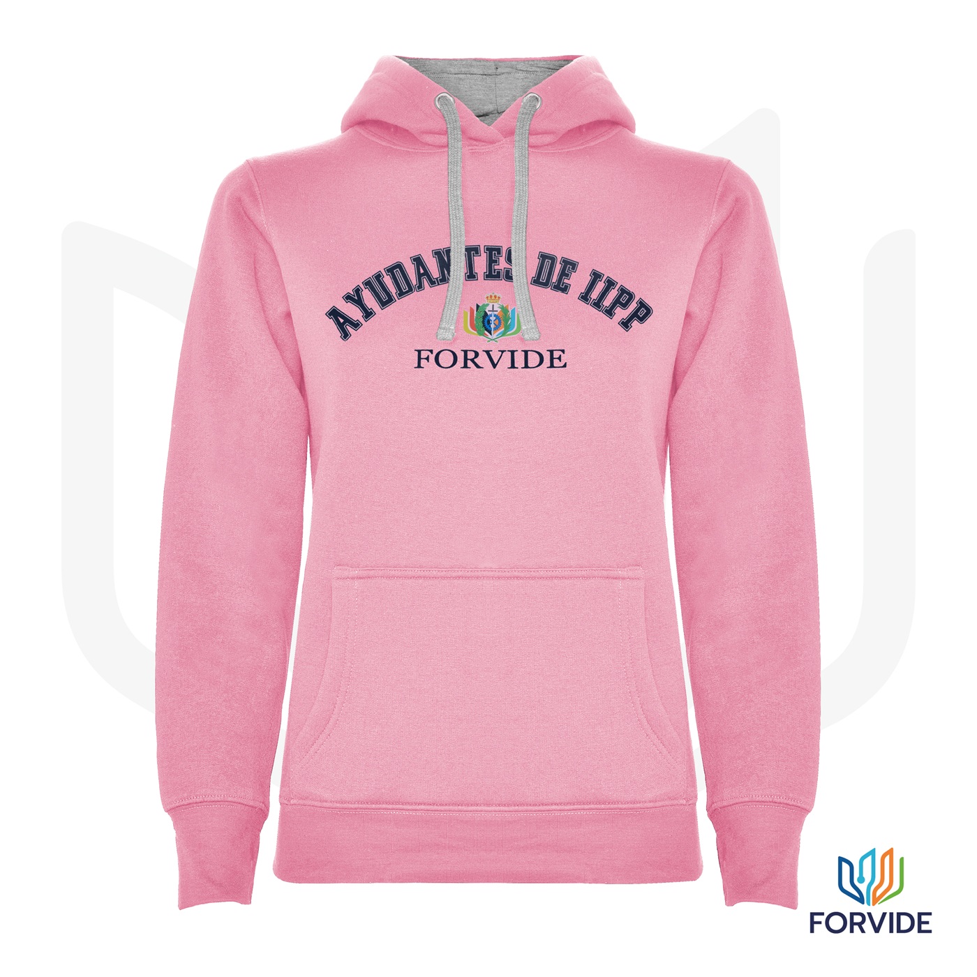 SUDADERA MUJER FORVIDE - ROSA