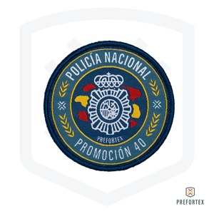 Parche promoción 40 Policía Nacional