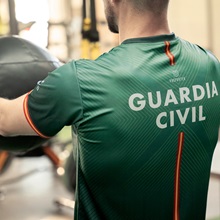 Camiseta técnica Guardia Civil parte atrás