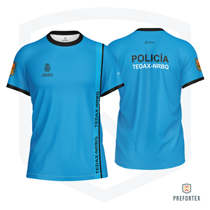 Camiseta TEDAX NRBQ Policía Nacional