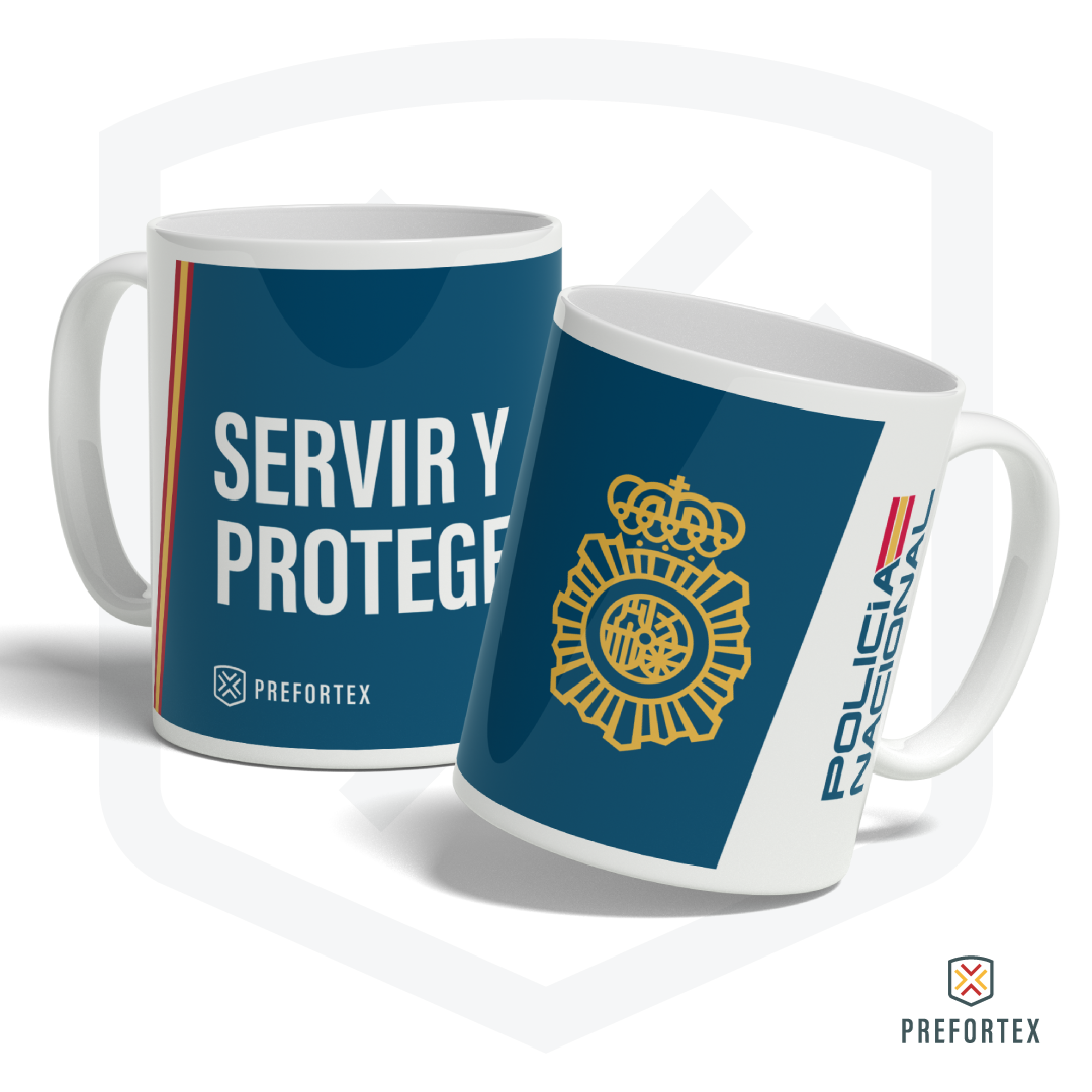 Taza servir y proteger