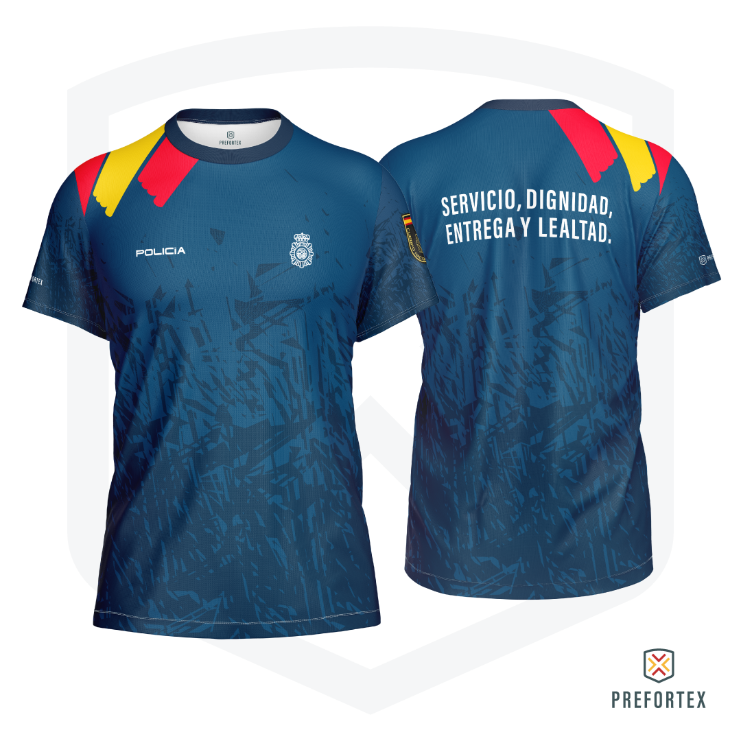 CAMISETA TECNICA ALUMNO POLICIA NACIONAL OFICIAL