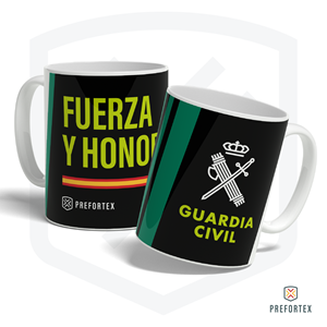 Taza Fuerza y Honor