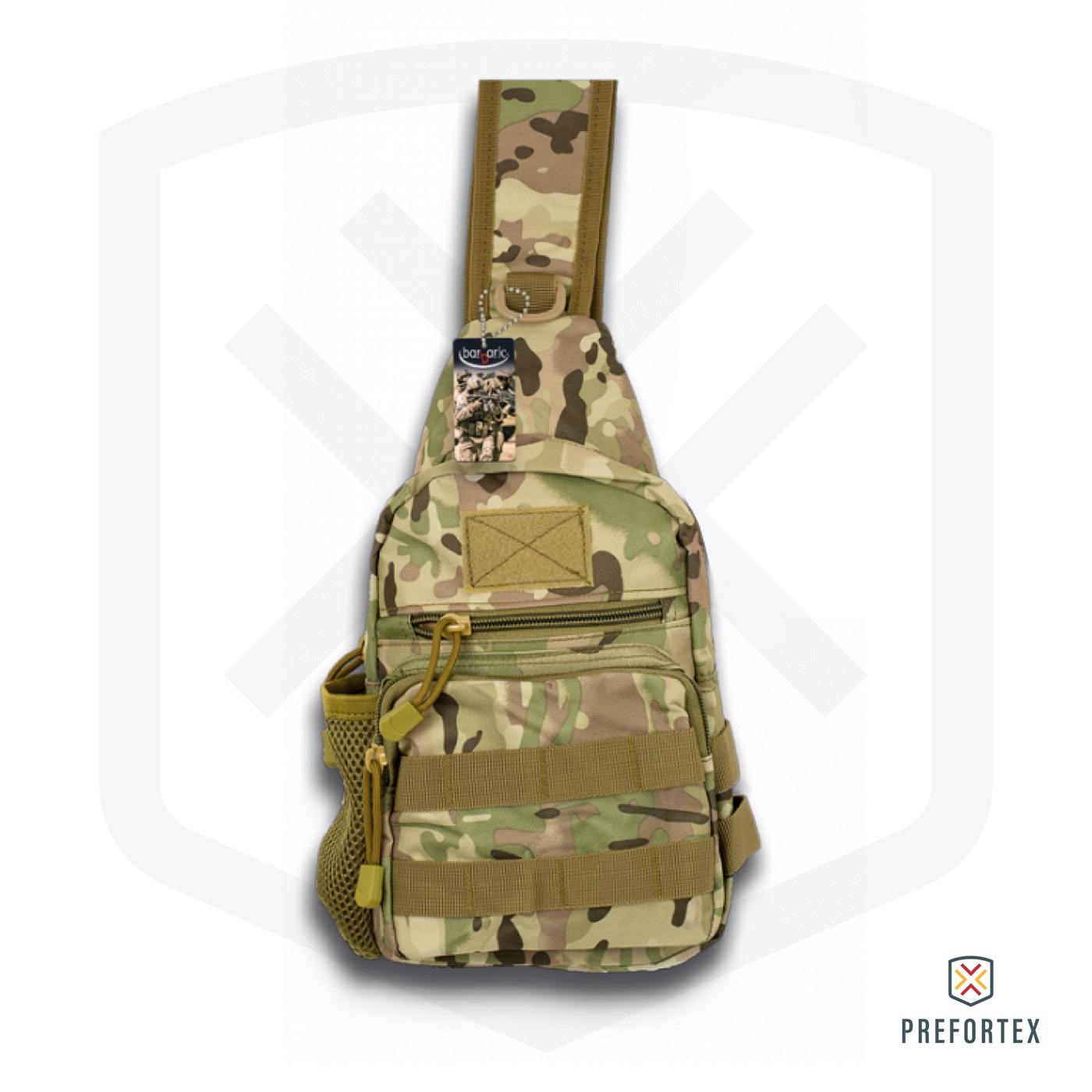 BANDOLERA MILITAR BARBARIC CAMUFLAJE