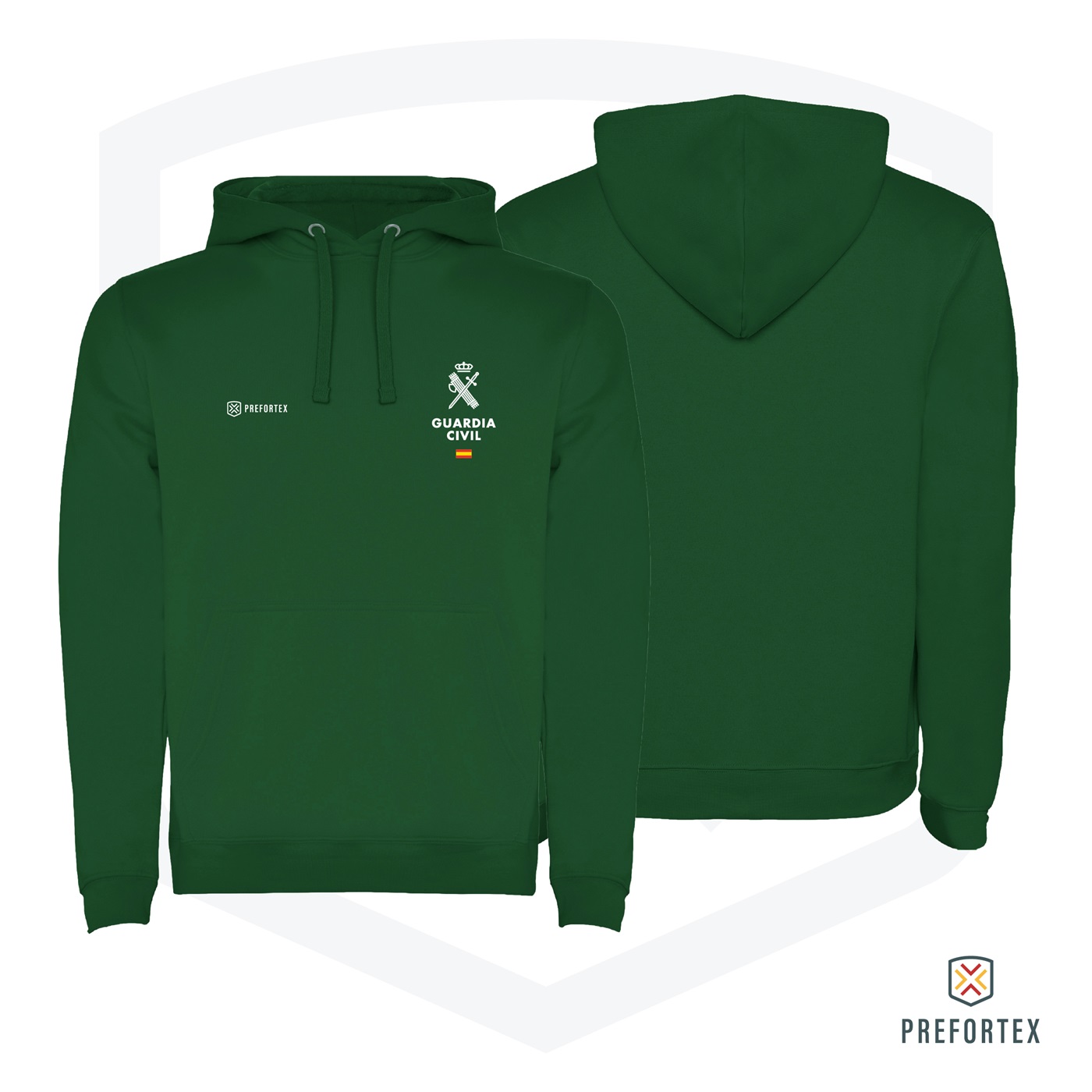 SUDADERA CAPUCHA GUARDIA CIVIL HOMBRE