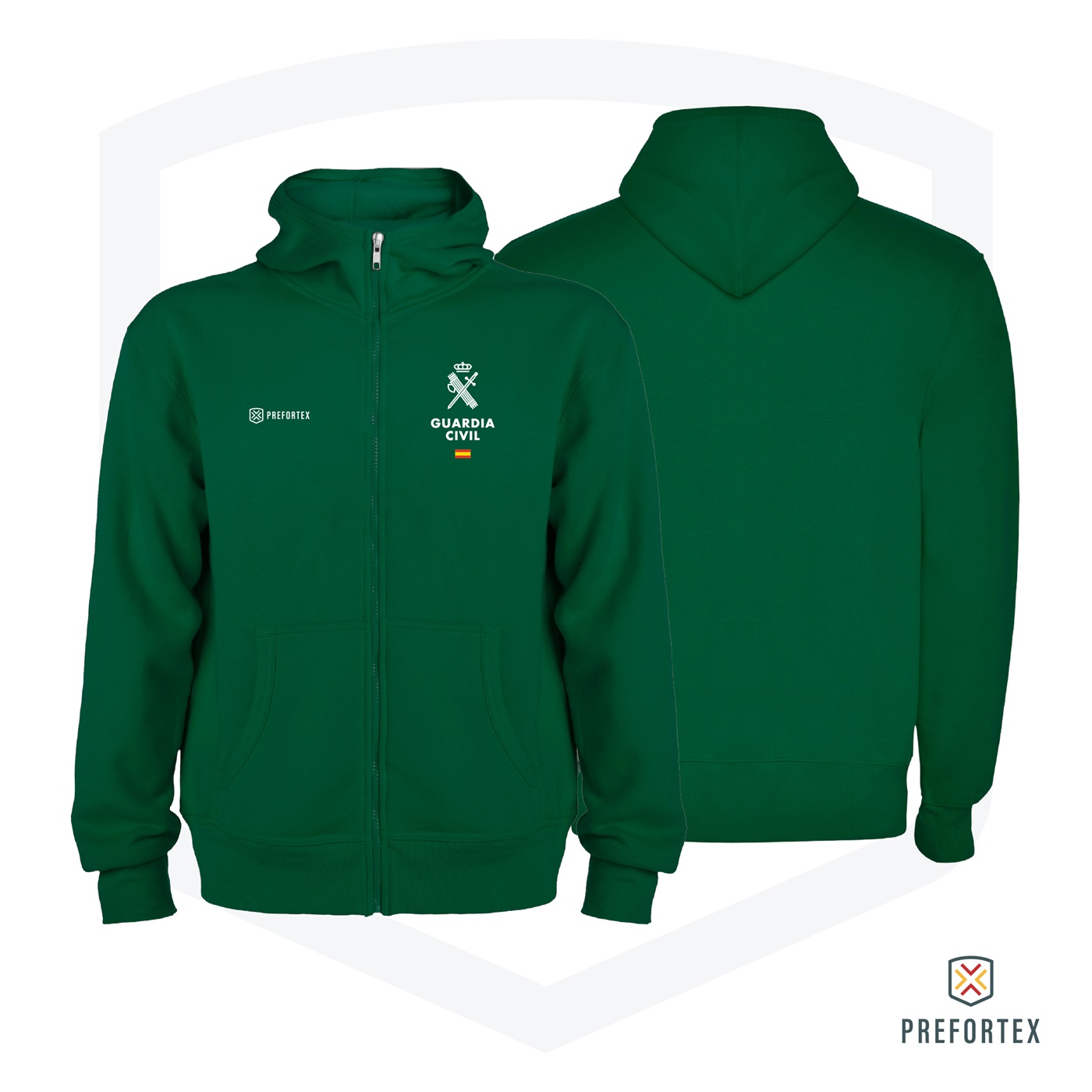 SUDADERA CAPUCHA GUARDIA CIVIL MUJER
