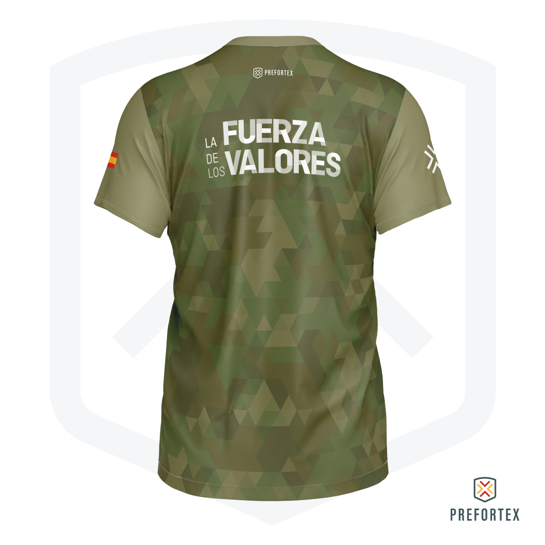 Camiseta técnica la Fuerza de los Valores