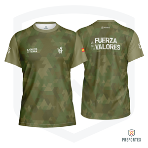 Camiseta técnica la Fuerza de los Valores