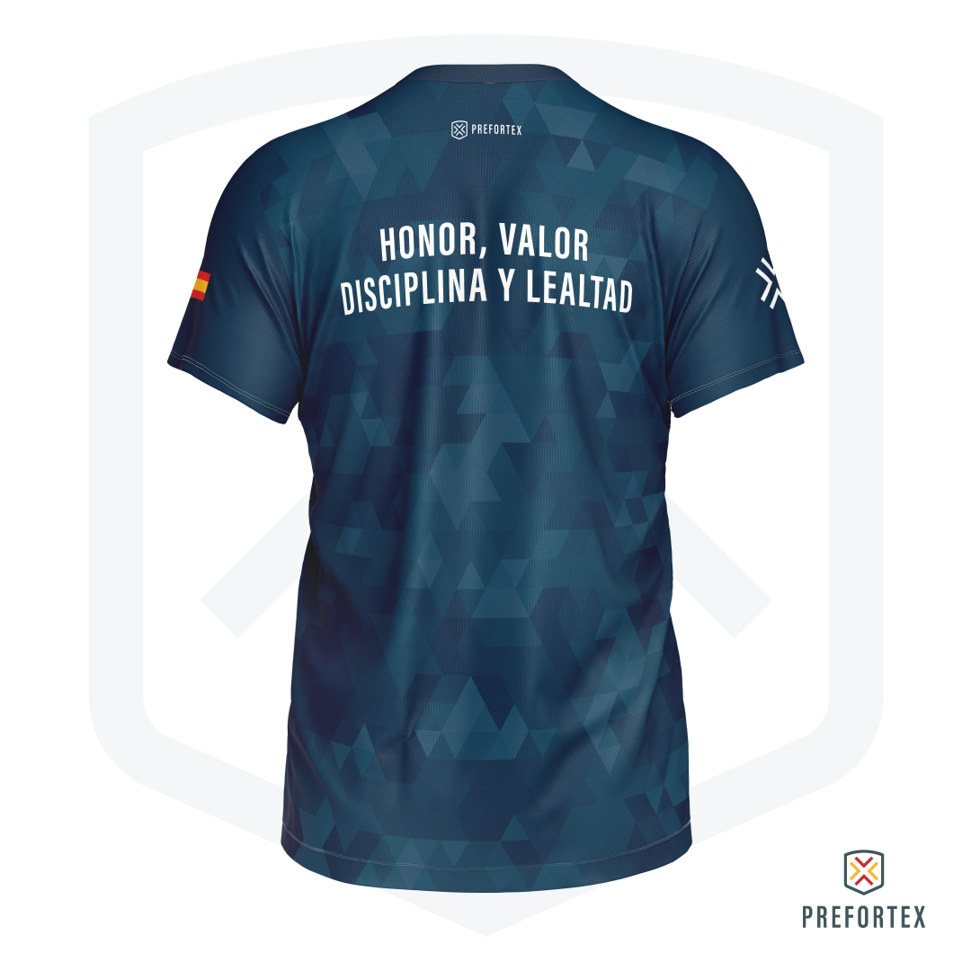 camiseta Honor, Valor, Disciplina y Lealtad