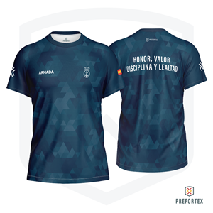 camiseta Honor, Valor, Disciplina y Lealtad