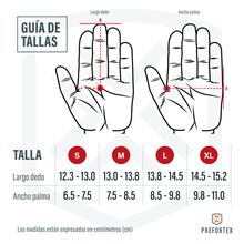Tallas guantes Mechanix