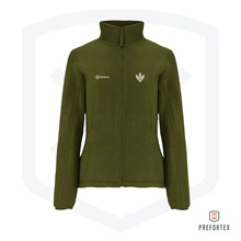Sudadera polar militar de mujer